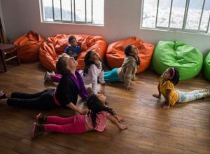 Yoga im Refugio de los Sueños