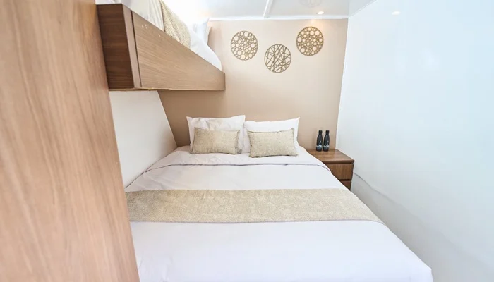 Doppelkabine der Yacht Monserrat