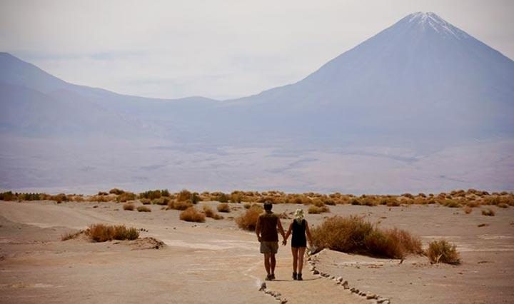 Chile Individualreisen Spaziergang durch Wüste