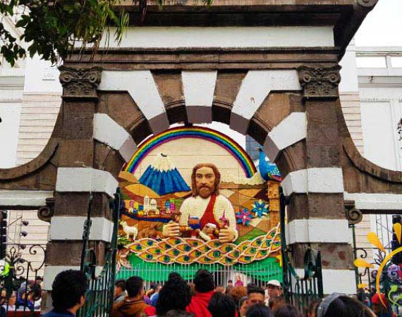 Katedrale in Ambato Ecuador