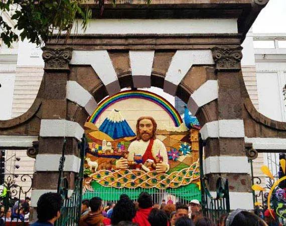 Katedrale in Ambato Ecuador