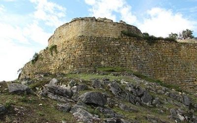 archäologische Stätte Kuelap Ruinen in Peru