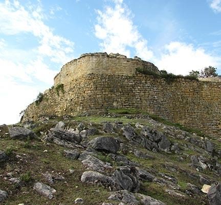Archäologische Stätte Kuelap Ruinen in Peru Gruppenreisen in Norden