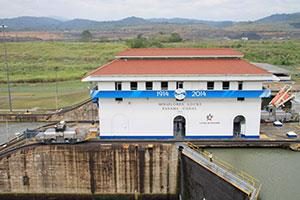 Panama Kanal Miraflores Schleuse