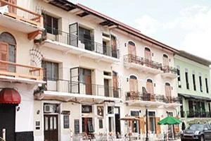 Straßencafé Panama Stadt