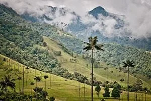 Salento in der Kaffeeregion Kolumbiens