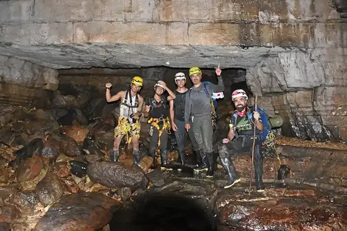 in der Tayos Höhle
