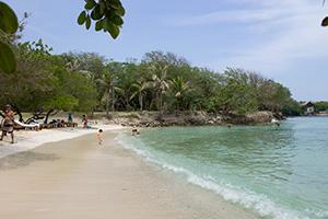 Islas Rosario Kolumbien Strand