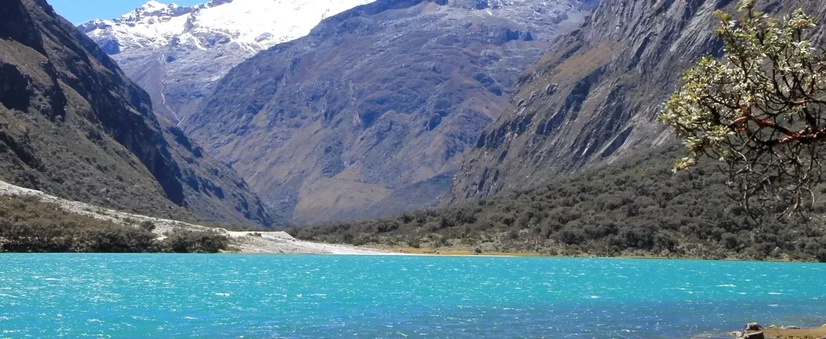 laguna 69 huaraz peru banner