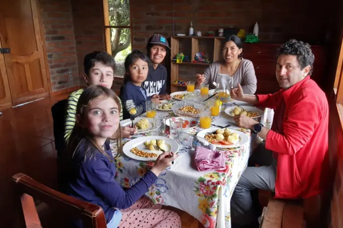morochos familie 1 cotacachi ecuador