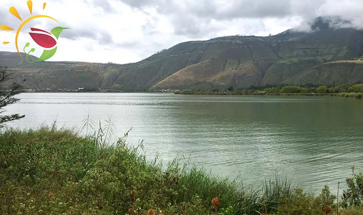 Lagune Yahuarcocha Ecuador